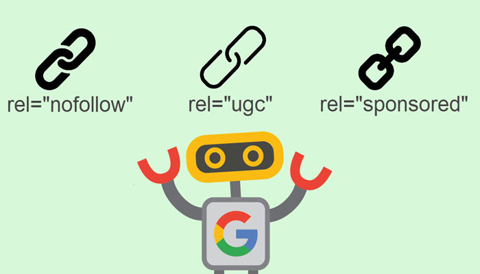 لینک های جدید گوگل را بیشتر بشناسید: لینک sponsored و لینک ugc