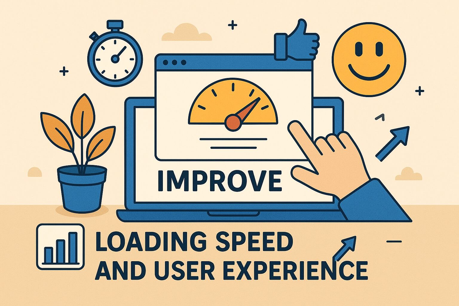 بهبود سرعت بارگذاری و تجربه کاربری سایت