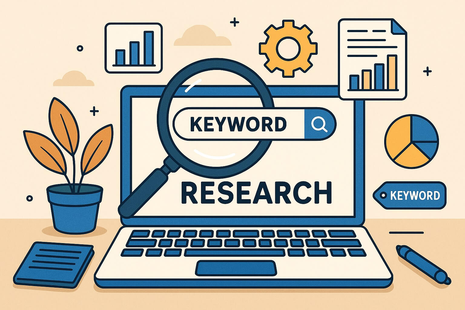 تحقیق کلمات کلیدی و شناسایی عبارات پرس و جو شده