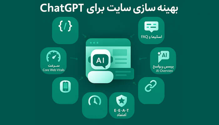 بهینه سازی سایت برای chatgpt چت جی پی تی