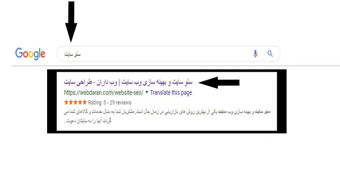 کلمات کلیدی خود را در ابتدای تگ عنوان قرار دهید