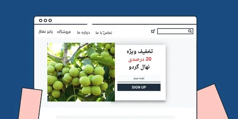 پاپ آپ چیست؟ نمونه پنجره پاپ آپ (Popup) در سایت