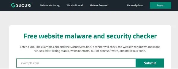 تست امنیت سایت با ابزار رایگان Sucuri SiteCheck
