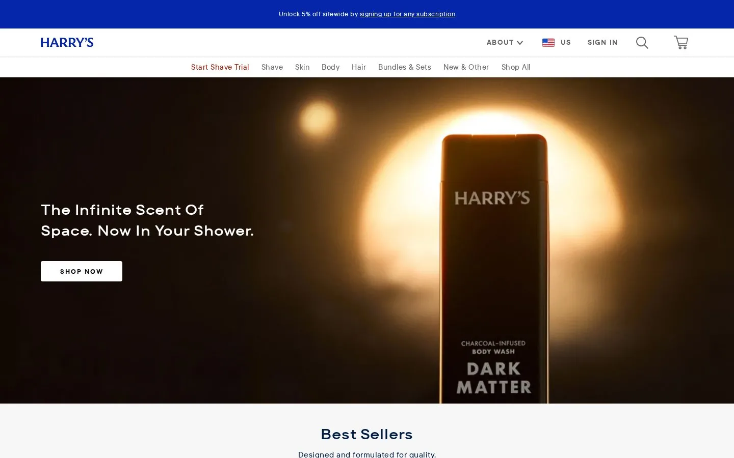 طراحی سایت Harry طراحی سایت هریز؛ صفحه اصلی سینمایی و فروشگاه اینترنتی موبایل-محور از بهترین سایت های جهان از نظر طراحی